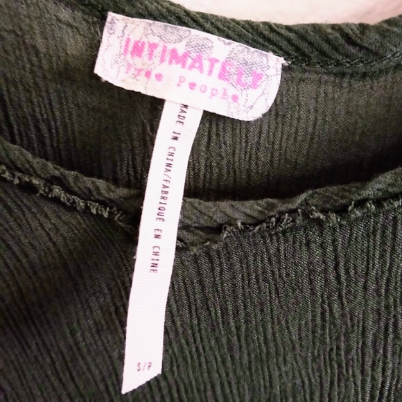 Free People Raw Hem Swing Tank Top - Picture 3 of 4